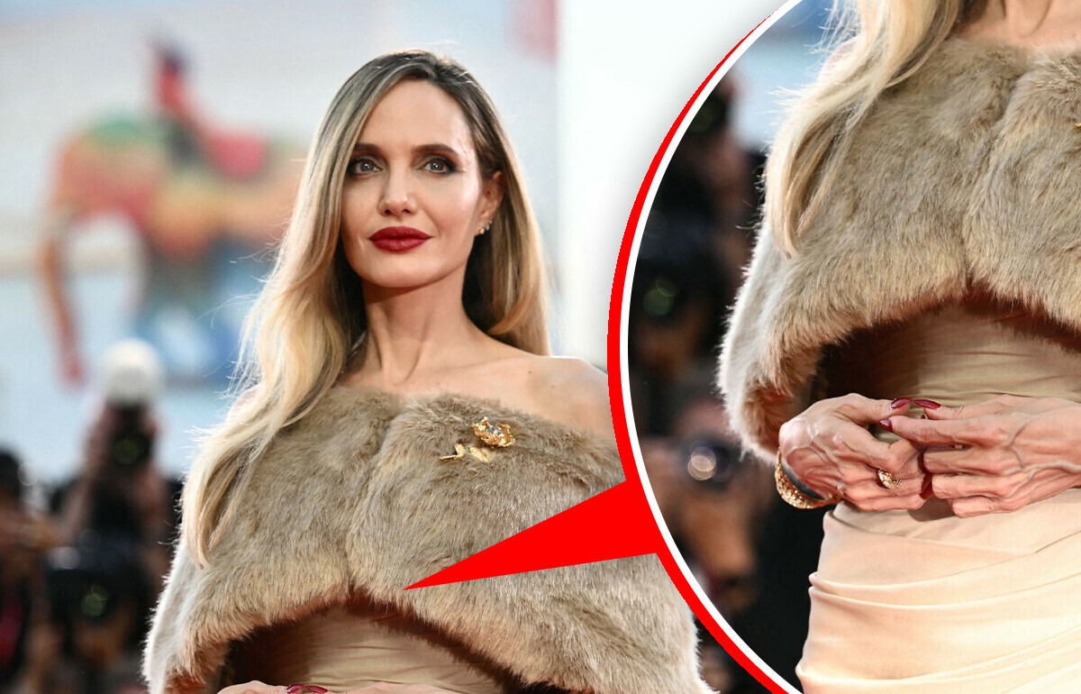 “O que há de errado?”, internautas se assustam com braços de Angelina Jolie “O que há de errado?”, internautas se assustam com braços de Angelina Jolie