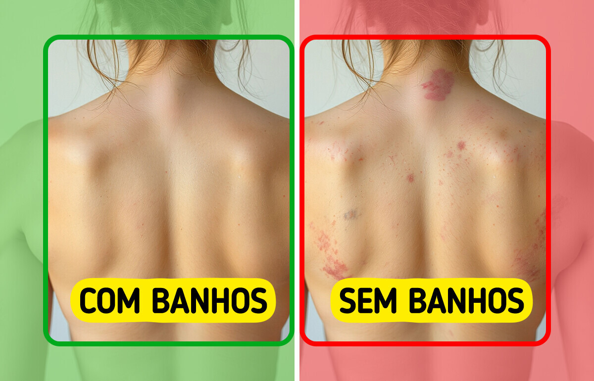 8 Sinais do seu corpo que avisam que você precisa de um banho bem tomado