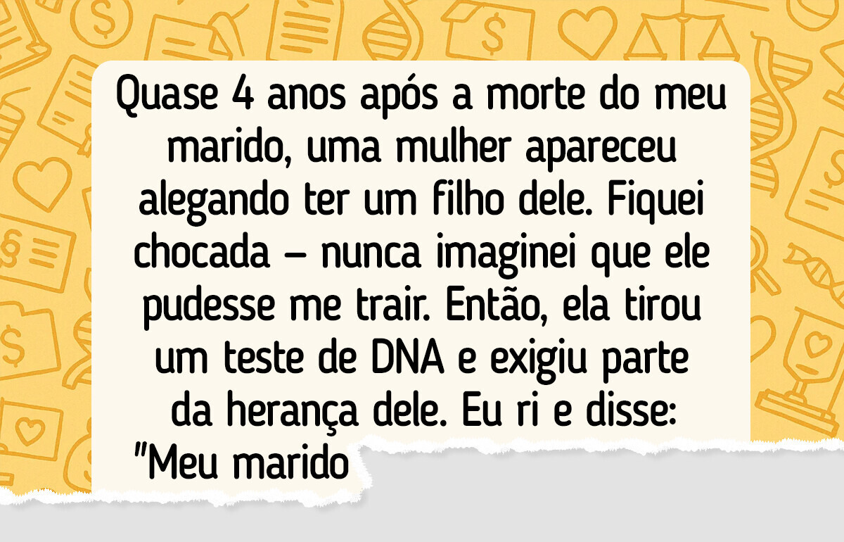 Não darei um centavo à amante e ao filho secreto do meu falecido marido Não darei um centavo à amante e ao filho secreto do meu falecido marido