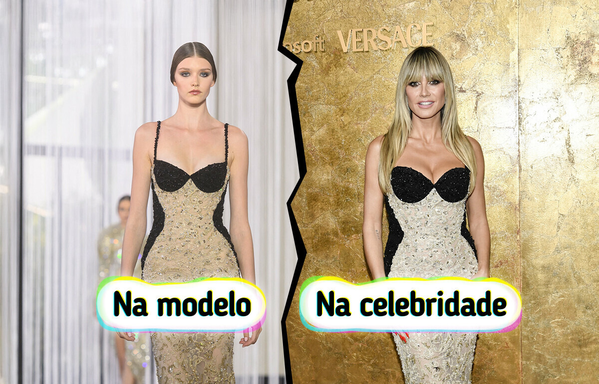 12 Vezes em que o mesmo look virou personagem diferente em famosas e modelos