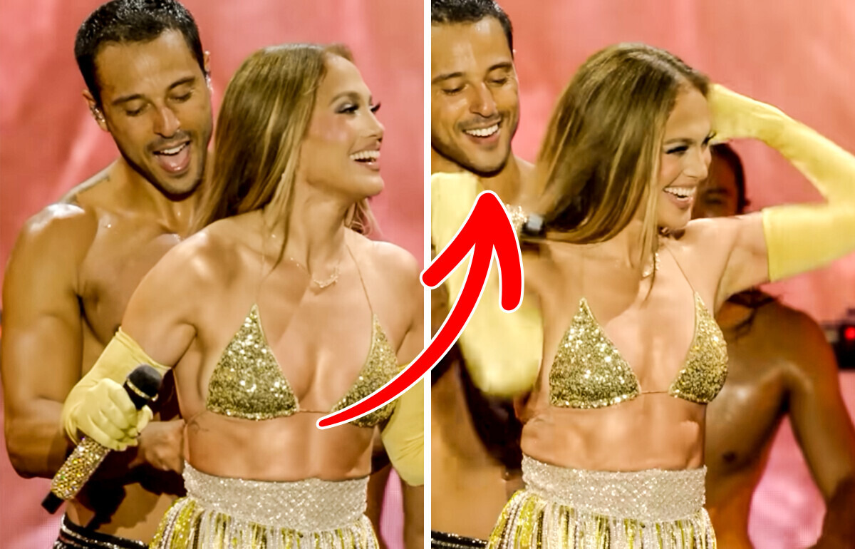 Falha no figurino de J.Lo virou meme, mas um ponto roubou a cena