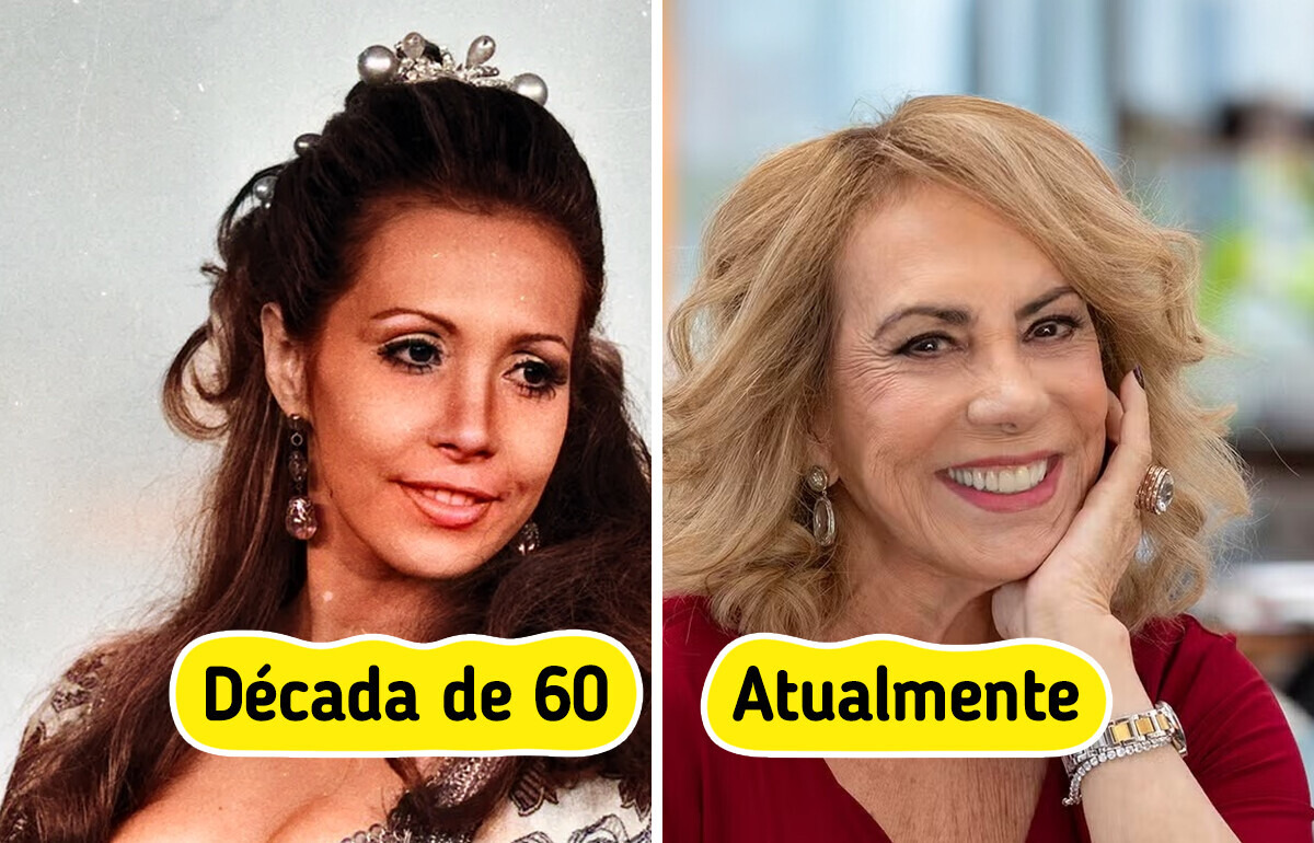 20 Antes e depois de celebridades que passaram dos 70 e continuam esbanjando charme