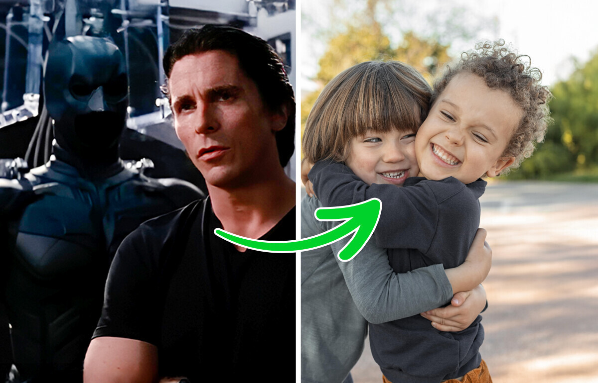 Irmãos separados pela perda dos pais se reencontram graças a Christian Bale