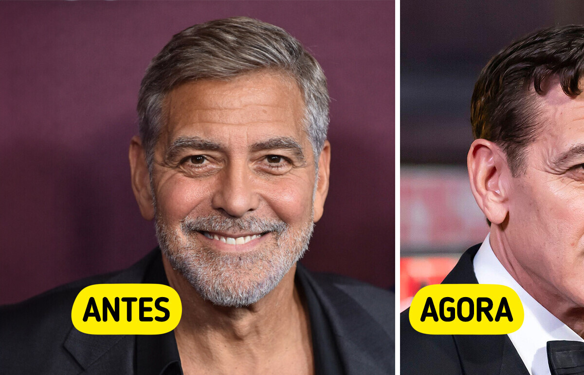 Novo visual de Clooney gera dúvidas sobre o segredo de sua juventude Novo visual de Clooney gera dúvidas sobre o segredo de sua juventude
