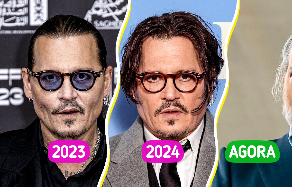 Johnny Depp deixa fãs incrédulos com seu novo cabelo: “Não percebi que era ele”