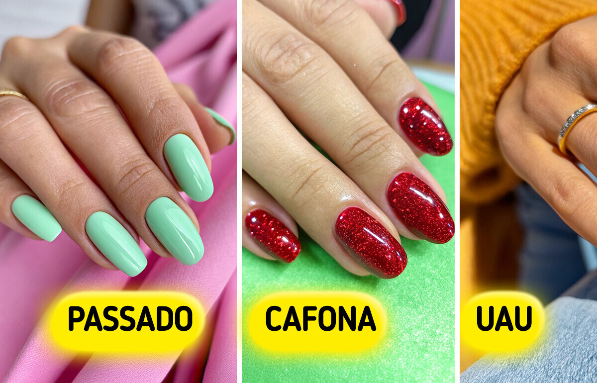 10+ Tendências de unha que já foram sucesso, mas hoje estão ultrapassadas