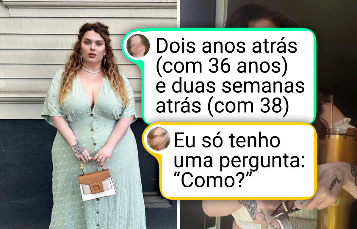 15 Fotos lado a lado com transformações que merecem ser vistas duas vezes