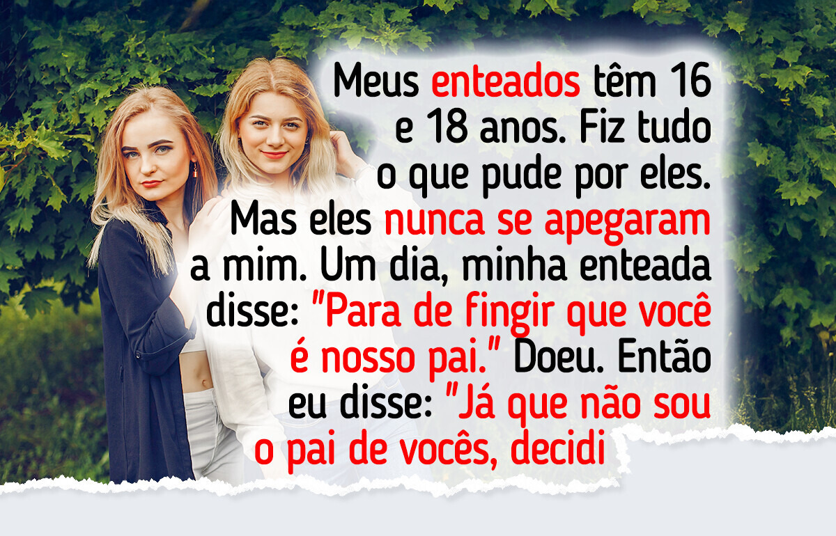 Meus enteados se recusam a me aceitar, então eu disse a verdade que eles não queriam ouvir Meus enteados se recusam a me aceitar, então eu disse a verdade que eles não queriam ouvir