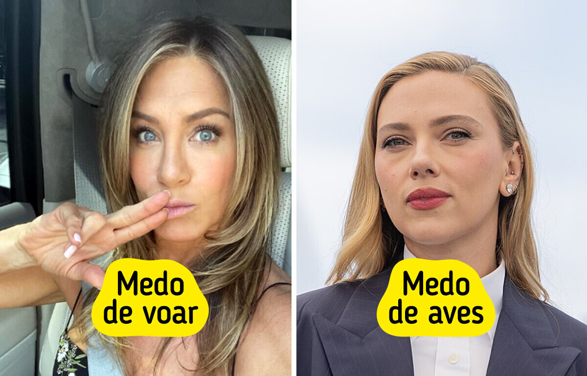 10 Celebridades com fobias tão bizarras que é difícil acreditar que sejam reais