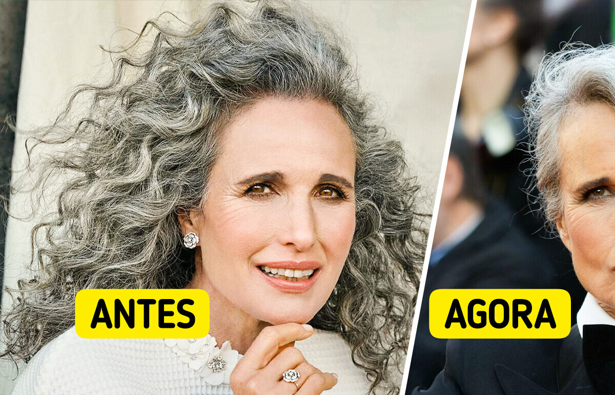 Andie MacDowell surge com visual novo em Cannes e o comentário dos fãs foi unânime