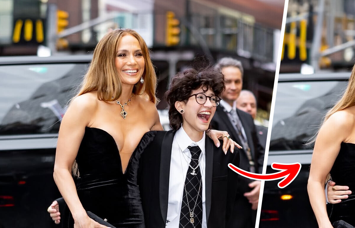 Um detalhe na aparição de Jennifer Lopez com Emme virou assunto nas redes Um detalhe na aparição de Jennifer Lopez com Emme virou assunto nas redes