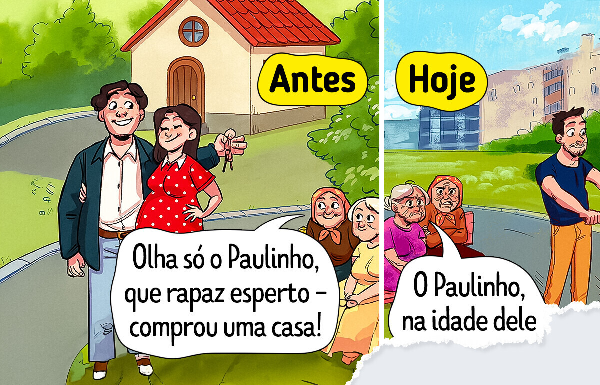 19 Quadrinhos que mostram como o mundo muda rápido demais