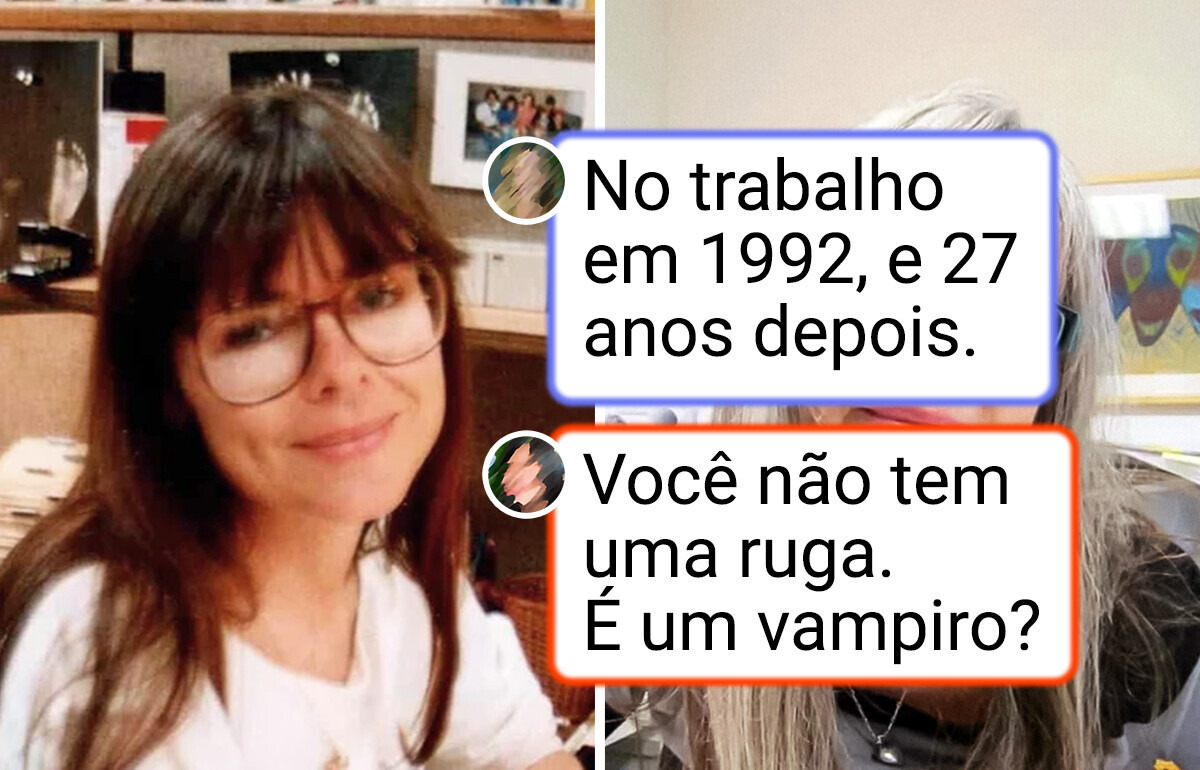 15 Mulheres que parecem ter apertado o botão de “pausar a idade”