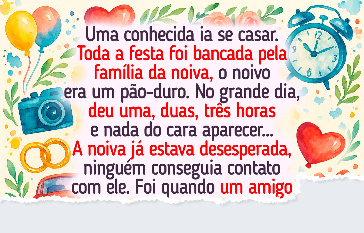 20+ Pessoas que viveram momentos inesquecíveis no dia do seu casamento