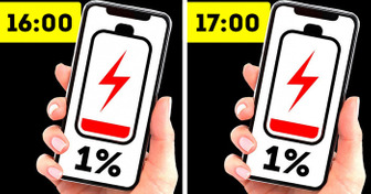Por que 1% de bateria parece durar tanto tempo no Seu celular
