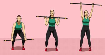 20 Exercícios simples com um cabo de vassoura para fortalecer glúteos, abdômen e pernas
