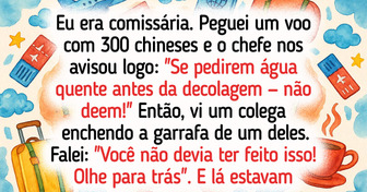 15+ Voos em que passageiros transformaram o tédio em pura diversão
