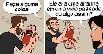 20+ Quadrinhos que mostram com bom humor os prazeres e desafios da maternidade