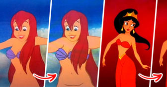Ilustradora reimagina personagens da Disney com tipos de corpos realistas