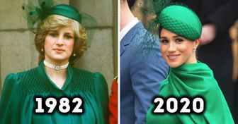 14 Vezes em que Kate Middleton e Meghan Markle recriaram looks da princesa Diana, comovendo o público
