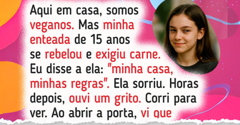Minha enteada me odiava por impor uma alimentação vegana e decidiu se vingar