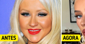 Christina Aguilera parece irreconhecível em um minivestido e choca os fãs com sua transformação