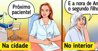 10+ Quadrinhos bem-humorados sobre os altos e baixos de morar na cidade grande e no interior