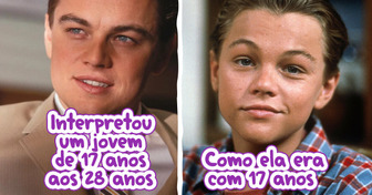 17 Atores e suas versões reais na mesma fase da vida dos personagens