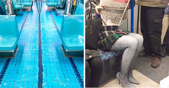 20+ Fotografias estranhas mostram que viajar de metrô ou trem pode ser uma verdadeira loucura