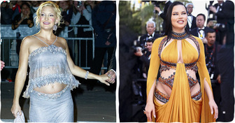 15 Celebridades que rejeitaram vestidos largos e criaram um estilo único na gravidez