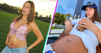 Hailey Bieber revela sua gravidez: Um detalhe especial chama a atenção dos fãs