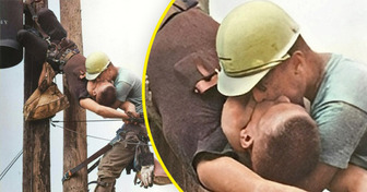 A notável história por trás de um beijo que salvou uma vida