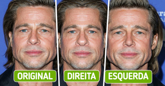 Como 12 de nossas estrelas favoritas ficariam se tivessem rostos simétricos