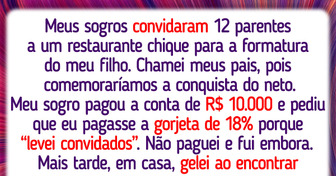 Recusei pagar uma gorjeta de R$ 1800 em um jantar ao qual fui convidado