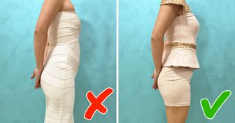 10 Imagens que mostram como o corpo fica diferente quando usamos roupas que favorecem ou que prejudicam