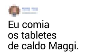 19 Internautas contam quais eram as coisas estranhas que comiam quando eram crianças