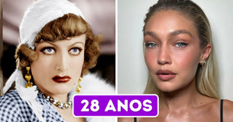 12 Fotos que mostram como envelhecer mudou ao longo dos anos