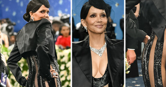 “Consigo ver tudo”, o visual de Halle Berry no Met Gala 2025 provoca críticas