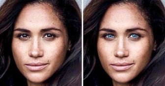 Como seriam 12 membros da realeza se tivessem nascido com as cores de olhos diferentes