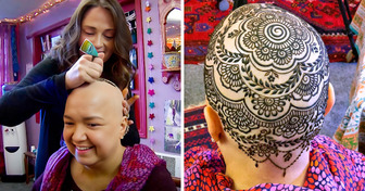 Artista doa tatuagens de henna para quem perde o cabelo com a quimioterapia