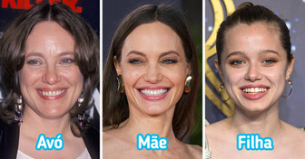 12 Comparações de fotos para mostrar as semelhanças familiares entre famosos