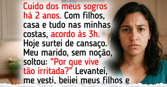 Fui tratada como empregada pela família do meu marido e agora que cuidem dos próprios pais