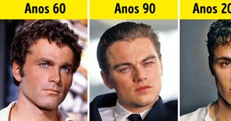 30+ Galãs do cinema que mostram como os padrões da beleza masculina mudaram ao longo do tempo (dos anos 50 até a atualidade)