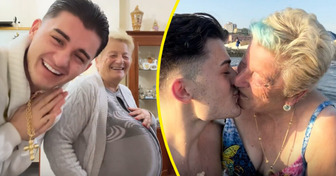 Ele tem 19 anos e agitou a Internet contando que teria bebê com idosa