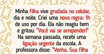 Limitei o tempo de tela da minha filha e acabei me arrependendo