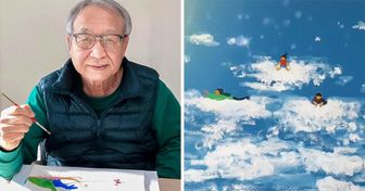 Um avô coreano faz desenhos e publica no Instagram para encurtar a distância entre ele e seus netos que vivem em outros países