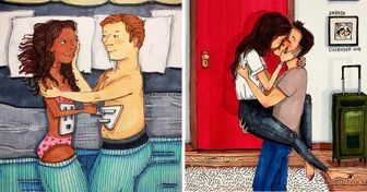 A artista que cria ilustrações sobre o significado do amor verdadeiro
