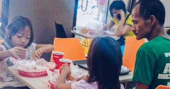 Esse pai deixou de comer para alimentar suas filhas e gerou uma verdadeira corrente do bem na internet