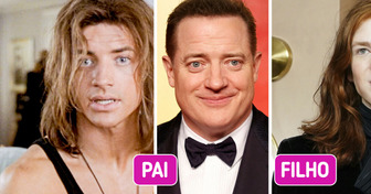 Filhos de Brendan Fraser crescem e deixam internet chocada com a genética