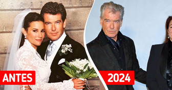 “Ela é velha demais para ele”: Esposa de Pierce Brosnan vira alvo de críticas após última aparição